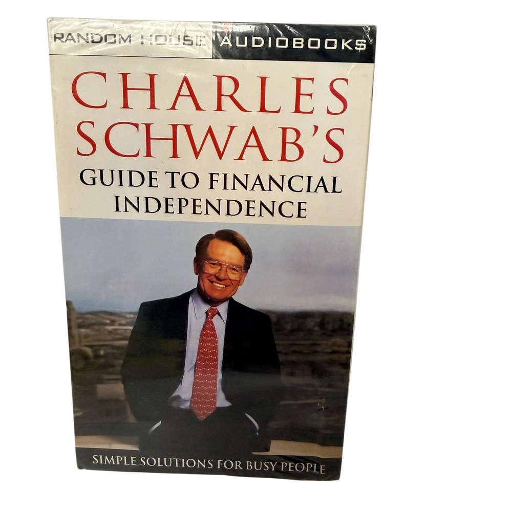 Charles Schwab Guide Financial Independence Audio Cassette Tape Random House NEW